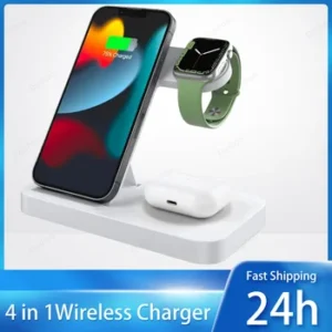 Travel 4-in-1 Foldable Wireless Charger